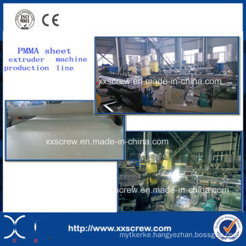 PMMA Acrylic Solid Sheet Extruder Machine